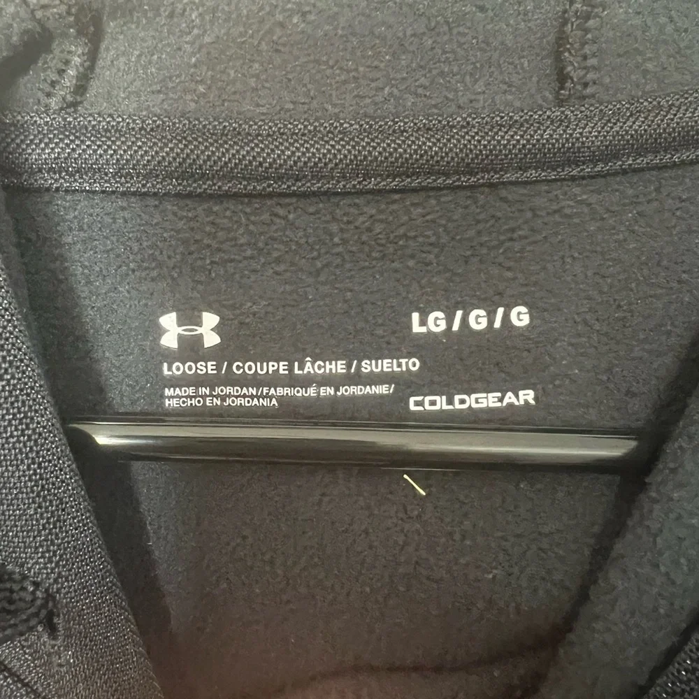 Under Armour Black ColdGear Hoodie - Picture 2 of 4